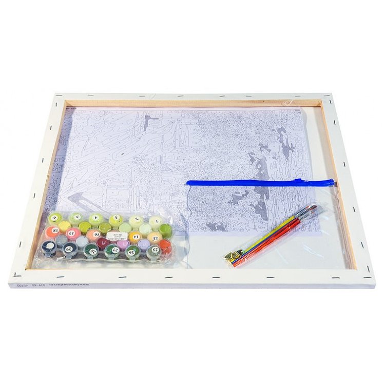 Картина по номерам «Яркое лето» — картинка 3