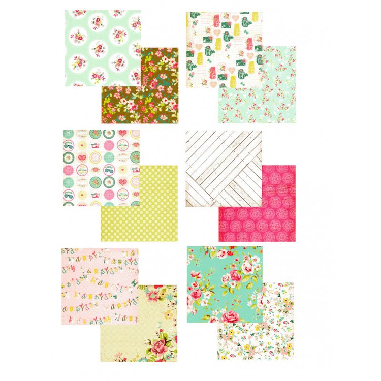 Набор бумаги «Цветущее лето» — картинка 5