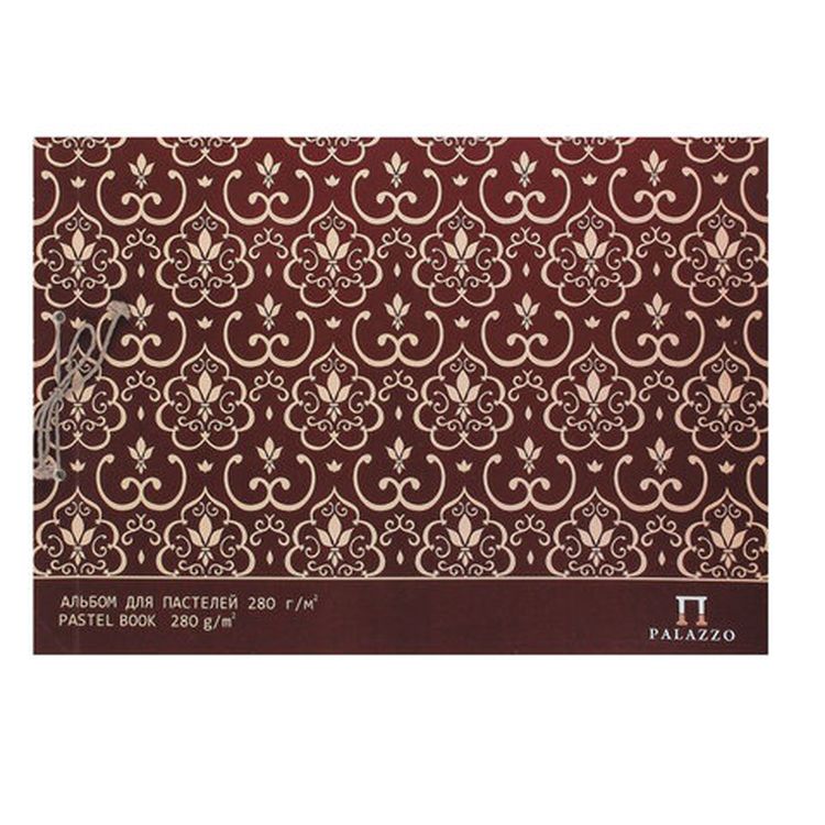 Альбом для пастели А4 «Палаццо», 210х297 мм, 20 л., 280 г/м2, цвет слоновая кость, сутаж