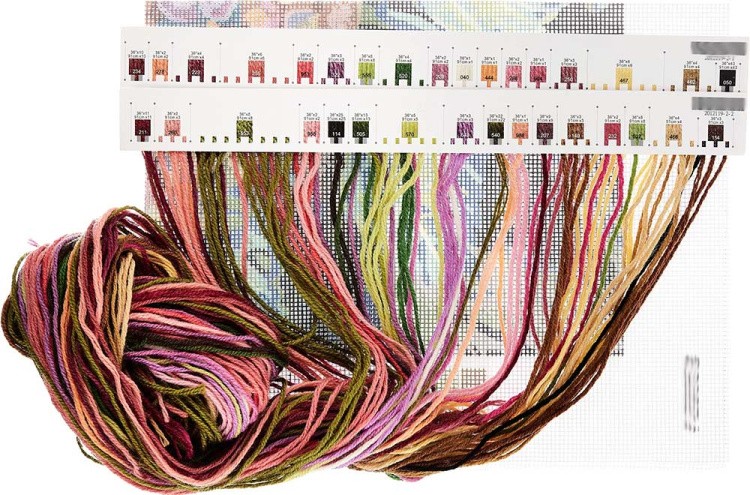 Набор для вышивания «Бутон гортензии» — картинка 4