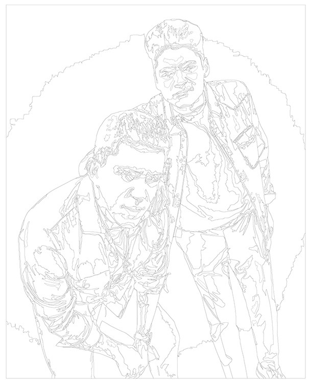 Картина по номерам «Дима Масленников и Эмиль» — картинка 3