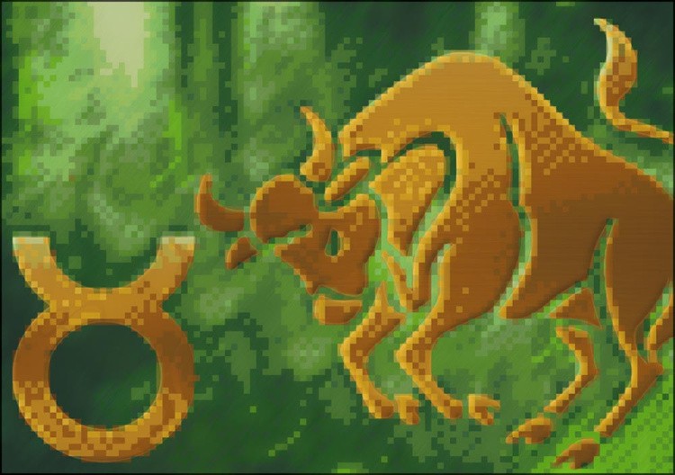 Алмазная вышивка «Телец» — картинка 2