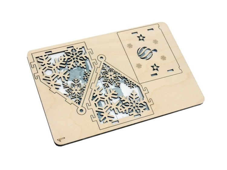 Конструктор из дерева «Домик Снежинка», Древо игр — картинка 4