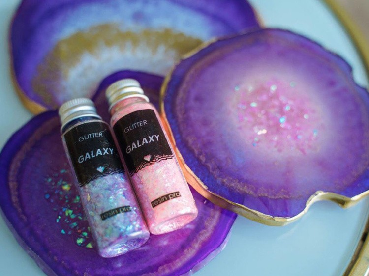 Набор глиттеров Galaxy Pastel 10 шт., Resin Pro — картинка 12