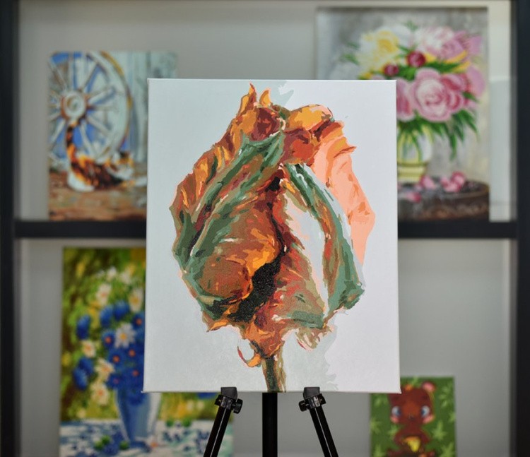 Картина по номерам «Рождение» — картинка 3