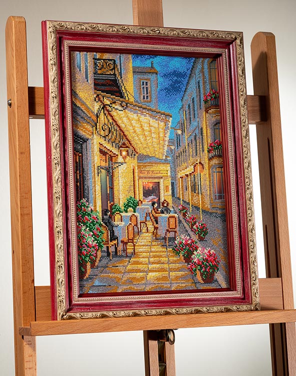 Набор вышивки бисером «Кафе Ван Гог. Арль» — картинка 6