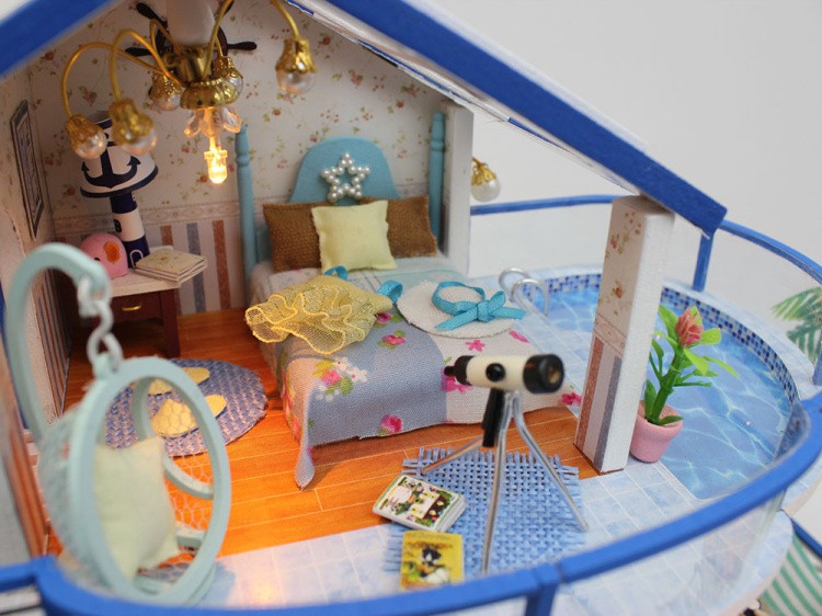 Набор для создания миниатюры (румбокс) «Причал» — картинка 7