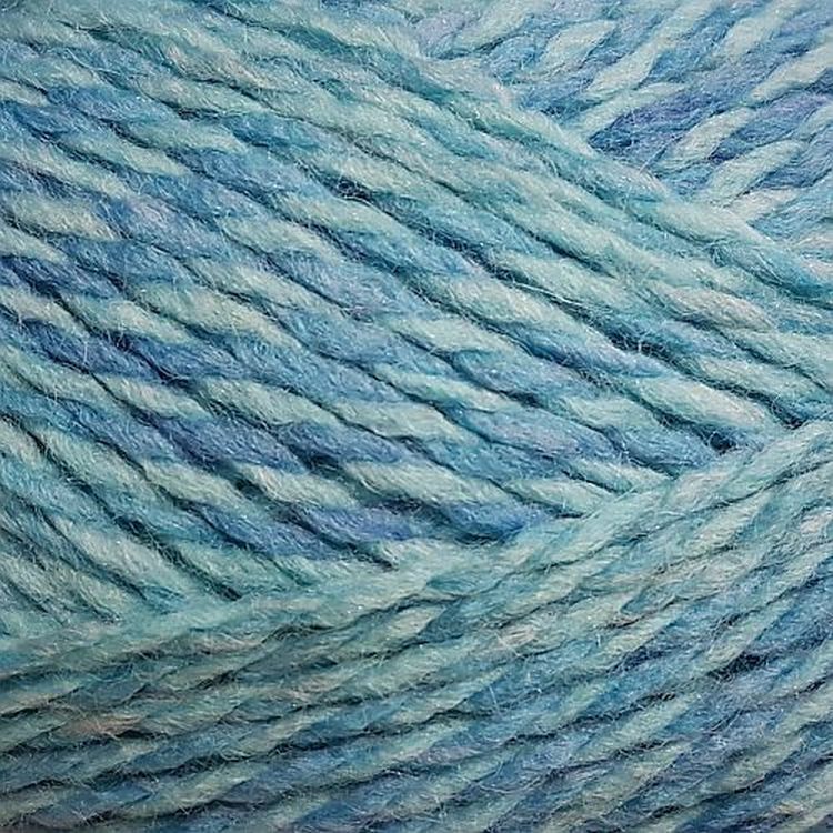 Пряжа Пехорка Радужный стиль (1134), мулине бирюзовый, 5 шт. по 100 г — картинка 2