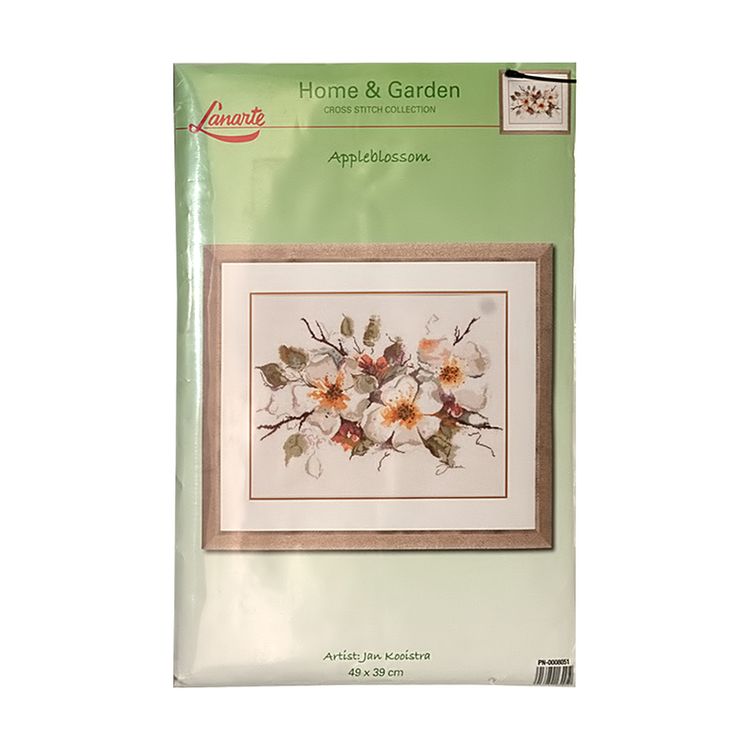 Набор для вышивания «Белые цветы» — картинка 2