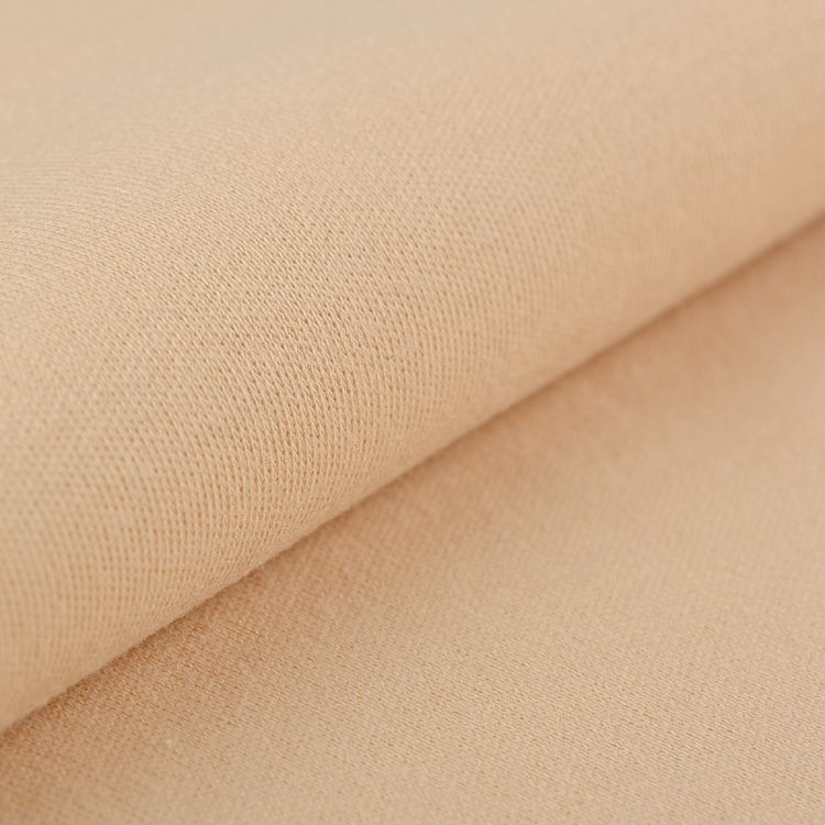 Ткань трикотаж, 1 м x 185 см, 230 г/м², цвет: бежевый, TBY — картинка 3