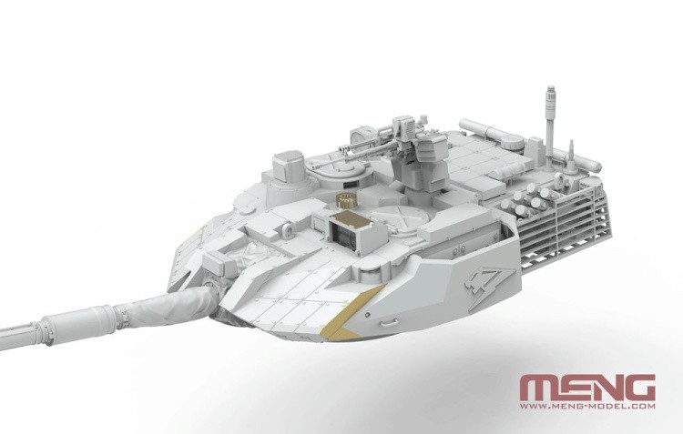 Сборная модель танка «PLA ZTQ15 Light Tank w/Add-On Armor», пластик, масштаб 1:35, MENG — картинка 3