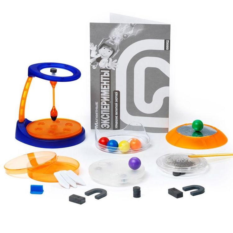 «Магнитные эксперименты» Французские опыты Науки с Буки Bondibon (12 экспериментов) — картинка 2