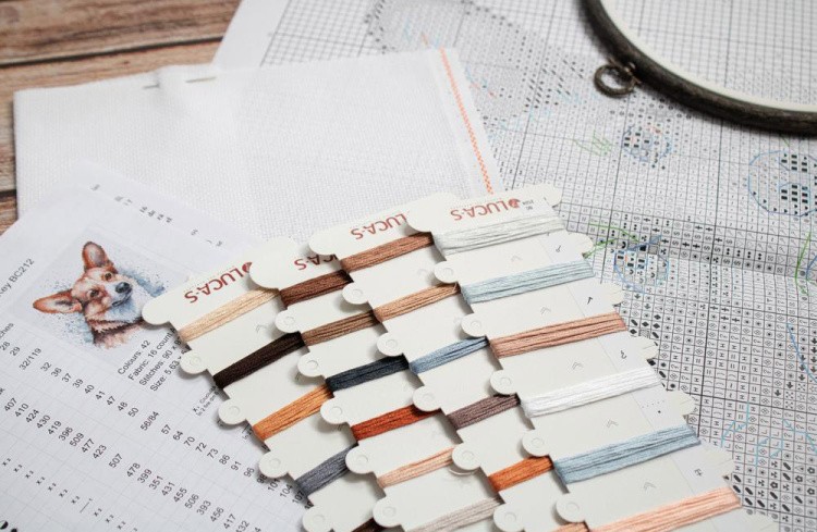 Набор для вышивания «Вельш корги» — картинка 7