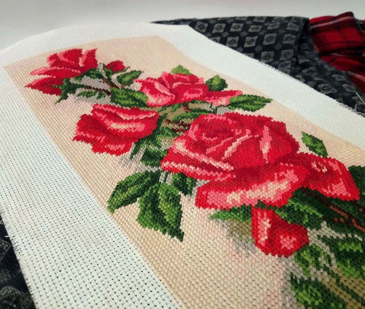 Набор для вышивания «Алые розы» — картинка 4
