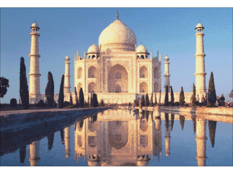 Алмазная вышивка «Тадж-Махал» — картинка 2