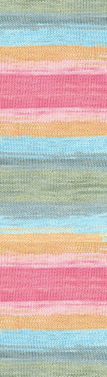 Пряжа ALIZE Cotton Gold Batik Design (2970), мультиколор, 5 шт. по 100 г — картинка 2