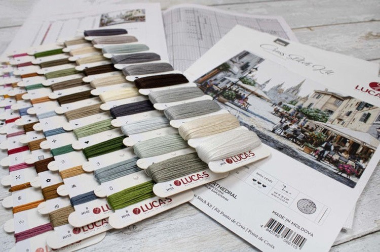 Набор для вышивания «Кафедральный собор Барселоны» — картинка 4