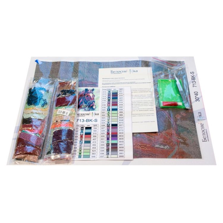 Алмазная вышивка «Побегаем?» — картинка 3