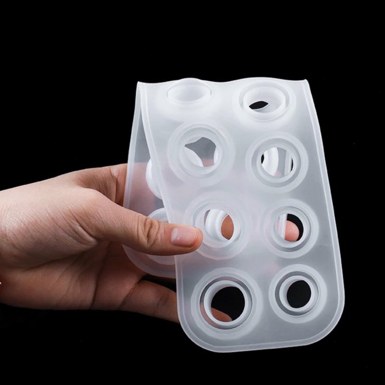 Силиконовый молд - Кольца, 25х8 см — картинка 7