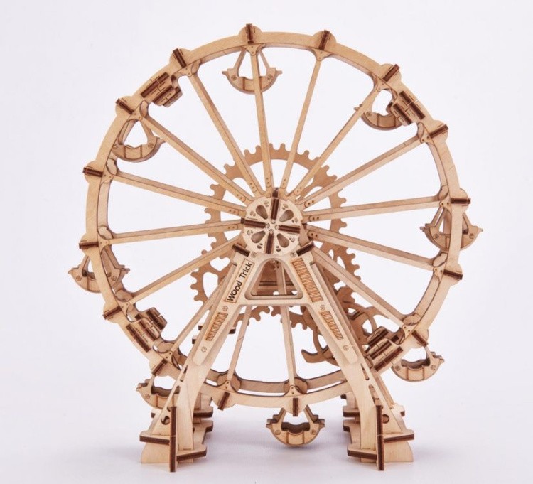 Конструктор из дерева «Колесо Обозрения», Wood Trick — картинка 4