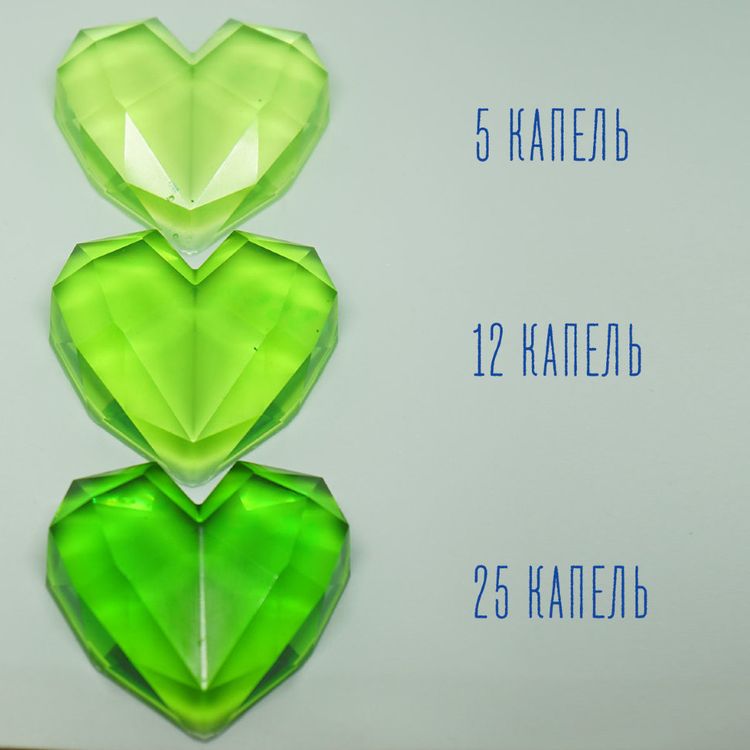 Прозрачный тонер для эпоксидной смолы зеленый, 10мл — картинка 2