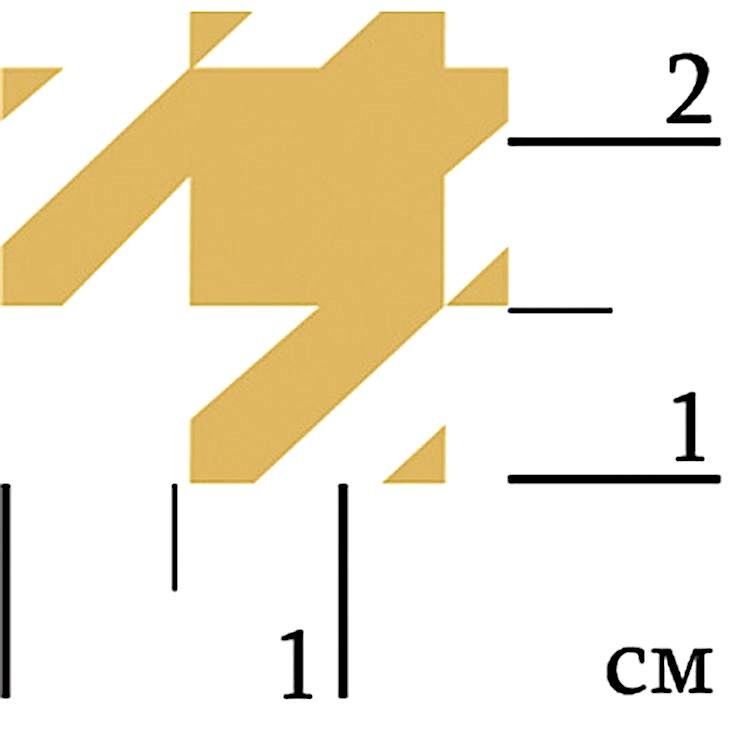 Ткань для пэчворка «БАБУШКИН СУНДУЧОК», 50x55 см, 140 г/м2, 100% хлопок, цвет: БС-01 гусиная лапка, бледно-зеленый, Peppy — картинка 2