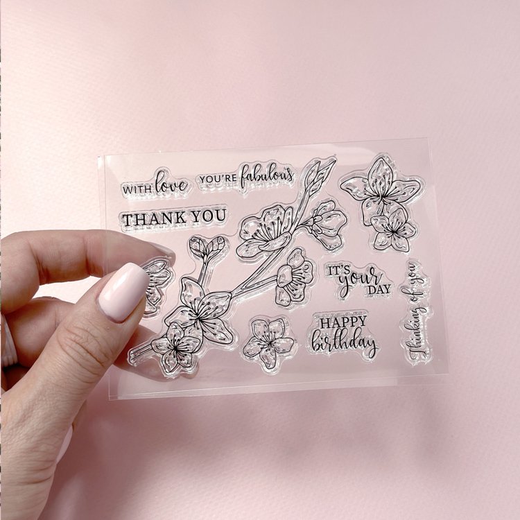 Силиконовые вкладыши с цветами №6 — картинка 2