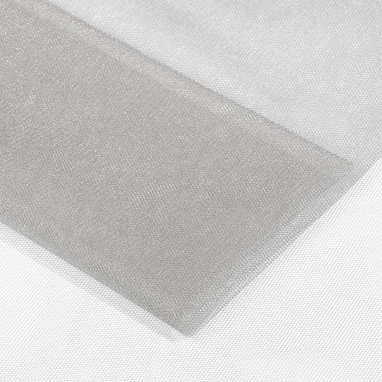 Фатин Kristal средней жесткости, блестящий, 5 м, ширина 300 см, 100% полиэстер, цвет: кофейно-бежевый — картинка 2