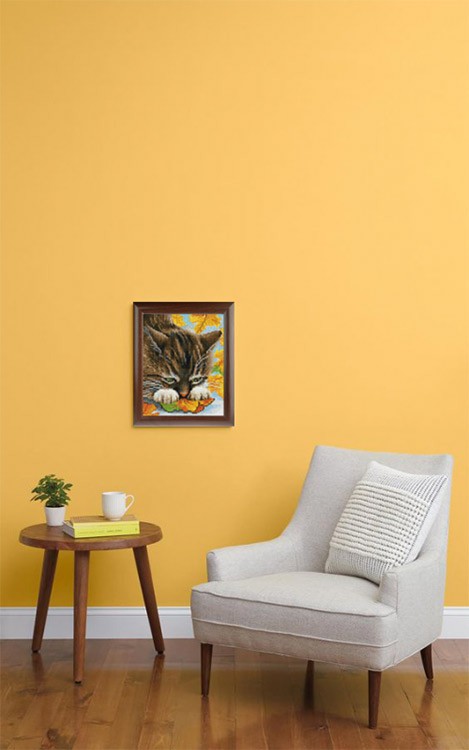 Алмазная вышивка «Осенние игры» — картинка 7