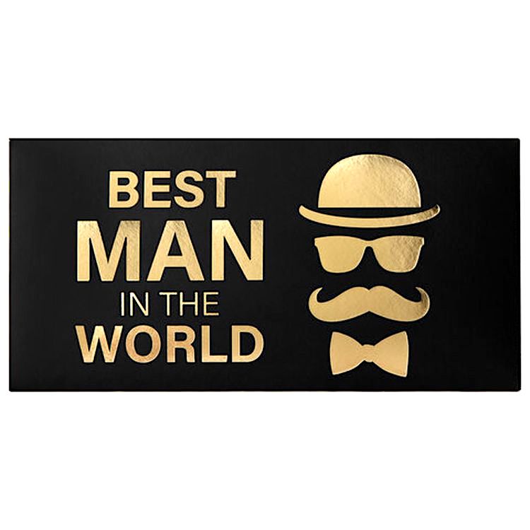 Конверт для денег «Best man in the world»