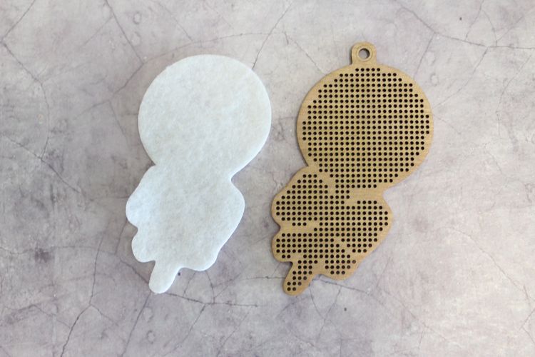 Набор для вышивания «Ёлочная игрушка. Леденец» — картинка 2