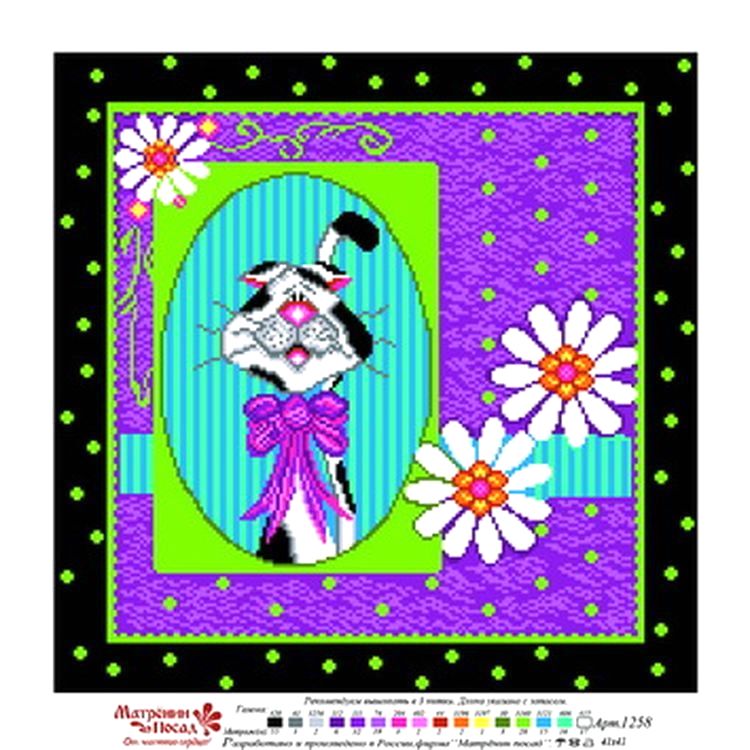 Рисунок на ткани «Портрет друга» — картинка 2