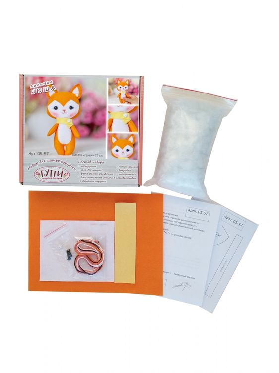 Набор для шитья «Лисичка Нюша» — картинка 3
