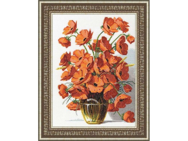 Набор для вышивания «Калифорнийские маки» — картинка 2