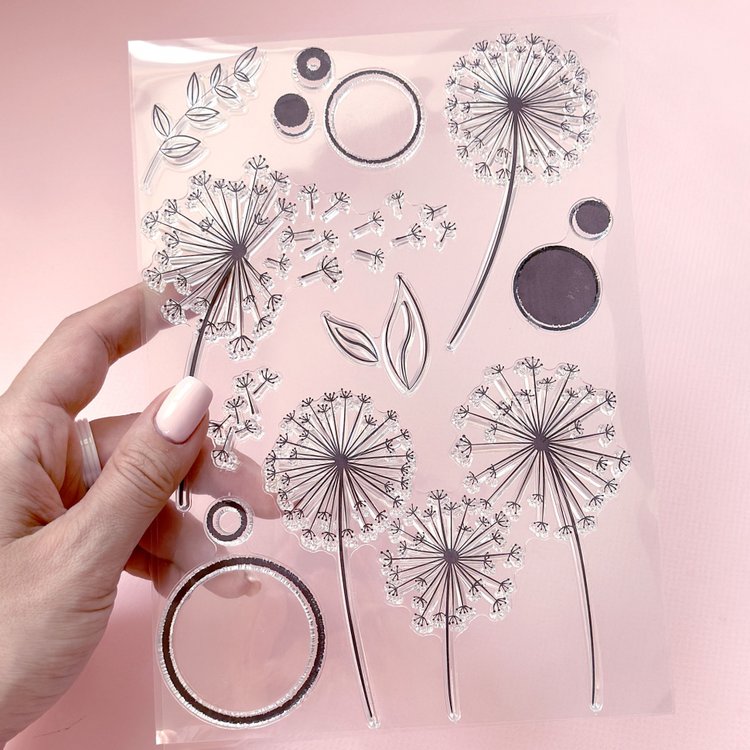 Силиконовые вкладыши с одуванчиками №11 — картинка 2