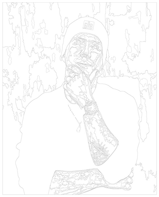 Картина по номерам «Дима Масленников 5» — картинка 3