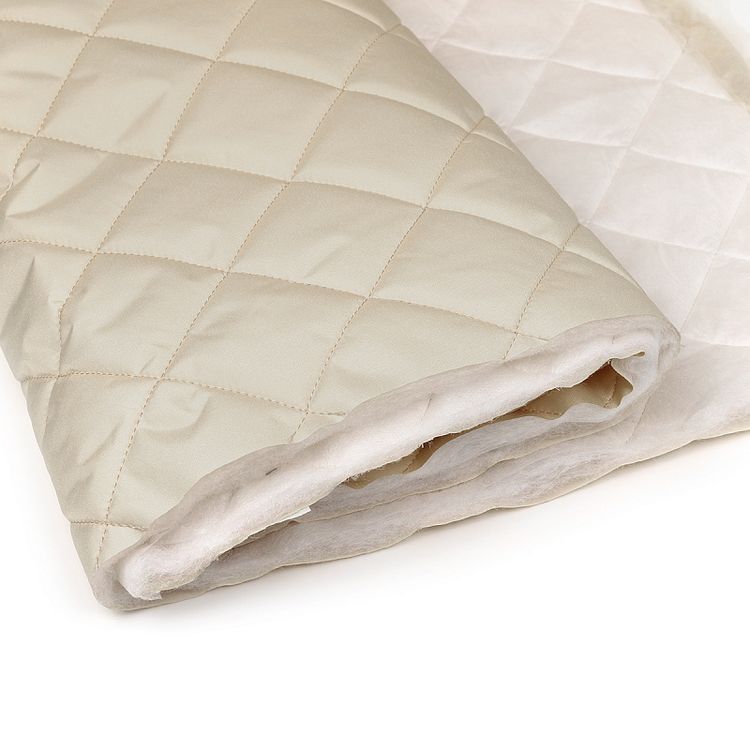 Ткань стежка ниточная Dewspo, ромб 5,5 см, 5 м x 150 см, 230 г/м², цвет: молочный, TBY — картинка 3