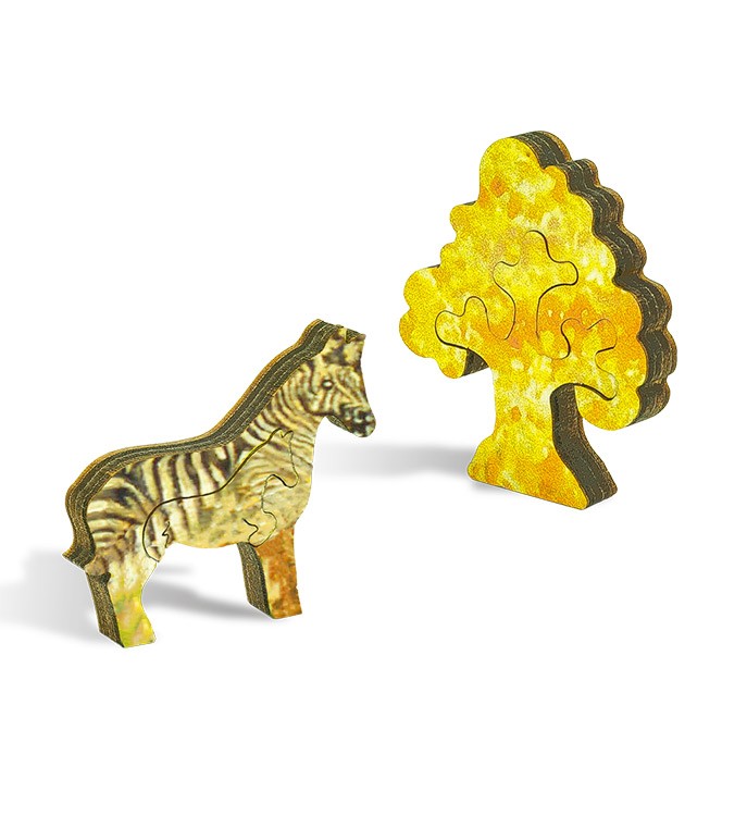 Деревянные пазлы DAVICI «Дерево жизни. Миллениум (Millenium tree)» — картинка 12