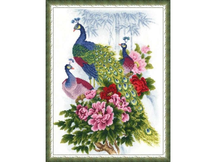 Набор для вышивания «Павлины» — картинка 2