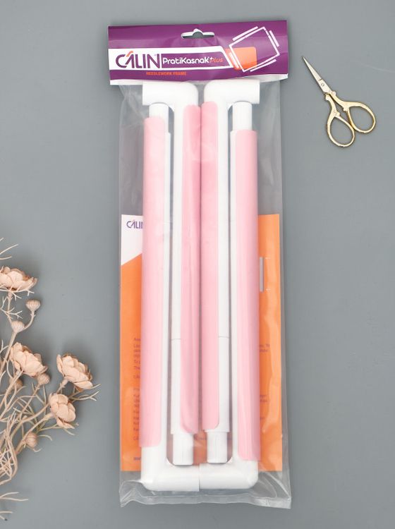 Пяльцы с клипсами 35,5х35,5 (Q-snap), CALIN — картинка 3