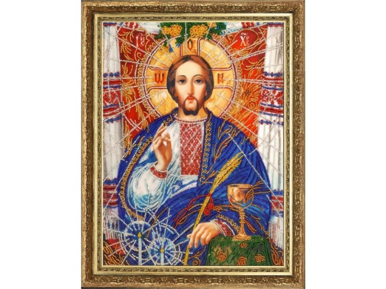 Набор для вышивания бисером «Христос Спаситель»