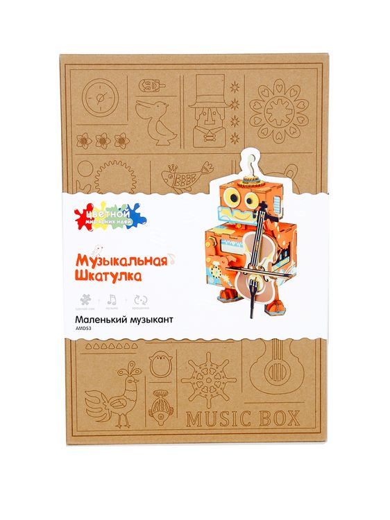 3D-пазл Маленький музыкант, 89 элементов — картинка 5