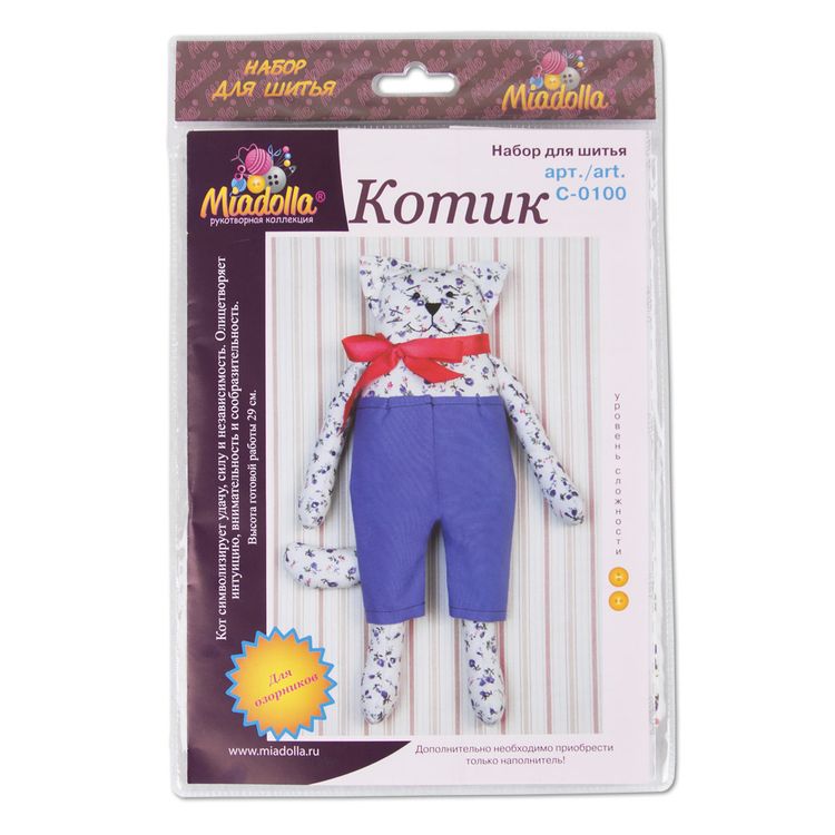Набор для шитья «Котик» — картинка 3