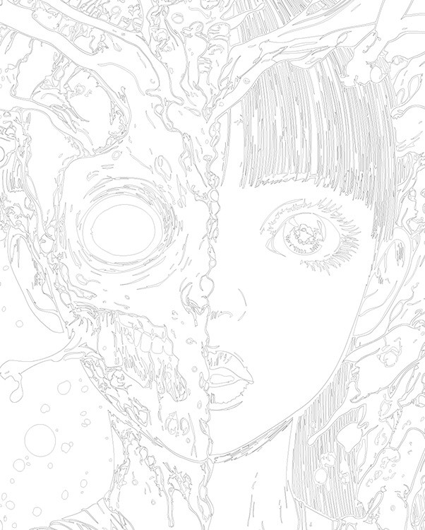 Картина по номерам «Розовая: портрет девушки арт 40x50» — картинка 3