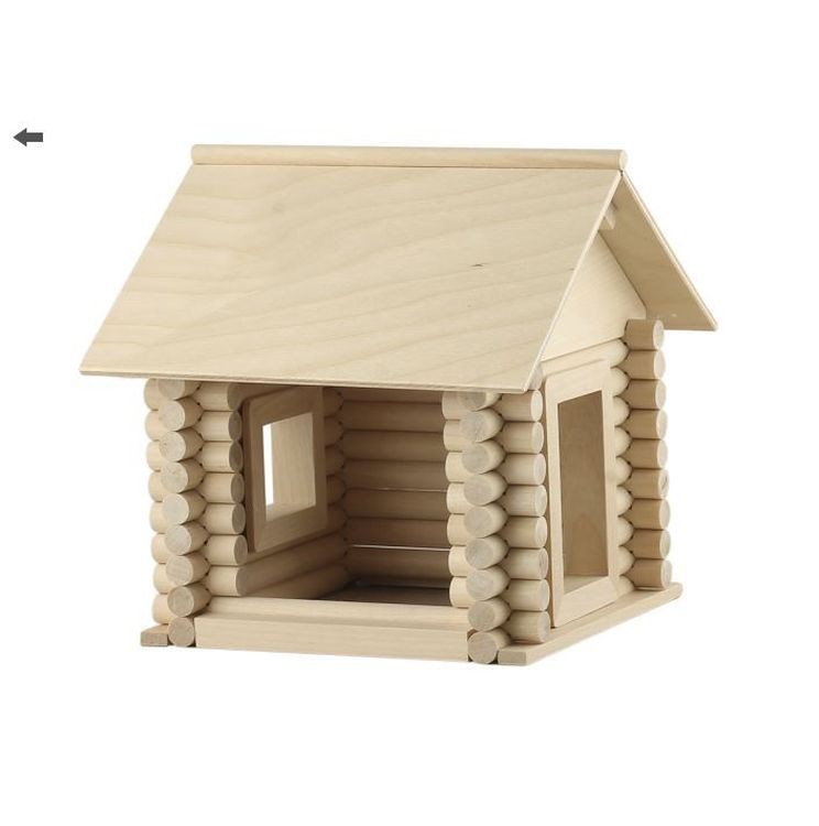 Конструктор из дерева «Деревенский дом 1» (6 моделей) — картинка 4