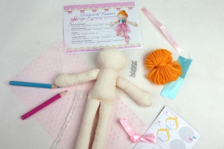 Кукла своими руками «Балерина» — картинка 3