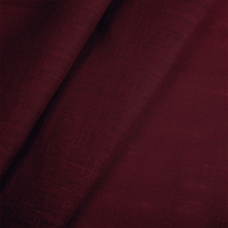 Ткань льняная, 190 г/м², 5 м x 140 см, цвет: бордо, TBY — картинка 2