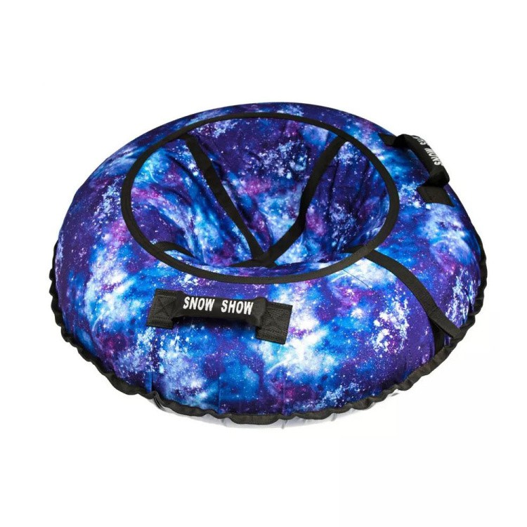 Детская зимняя ватрушка тюбинг для катания 118 см — картинка 5