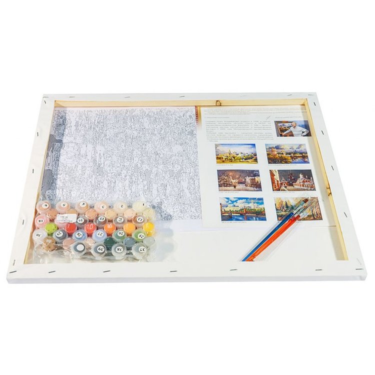 Картина по номерам «В объятьях Арбата» — картинка 3