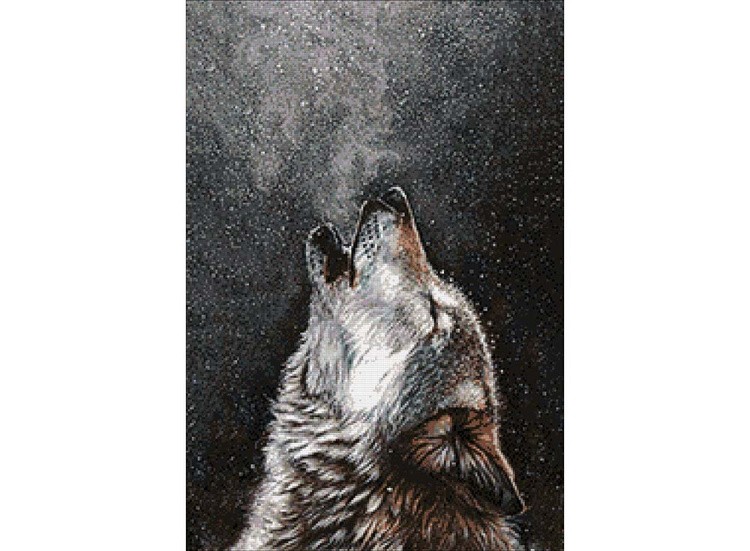 Алмазная вышивка «Полнолуние» — картинка 2